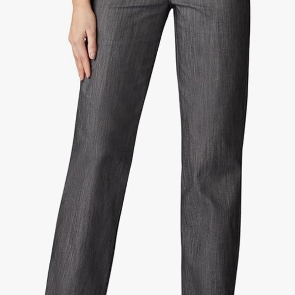 Lee Women's Ultra Lux Comfort with Flex Motion Trouser Pant in Carbon Rinse - Picture 10 of 10